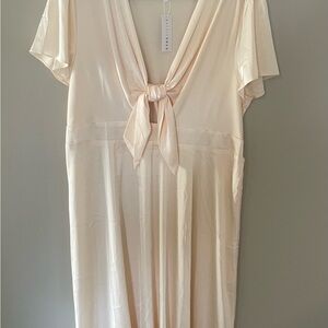 Baltic Born Cream Midi Dress